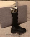 Fendi Fendi Rockoko combat boots Wholesaler Fendi boots Fendi leather boots 