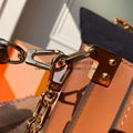 Louis Vuitton Monogram Dauphine MM Bag Chain Shoulder Canvas Auth New LV handbag