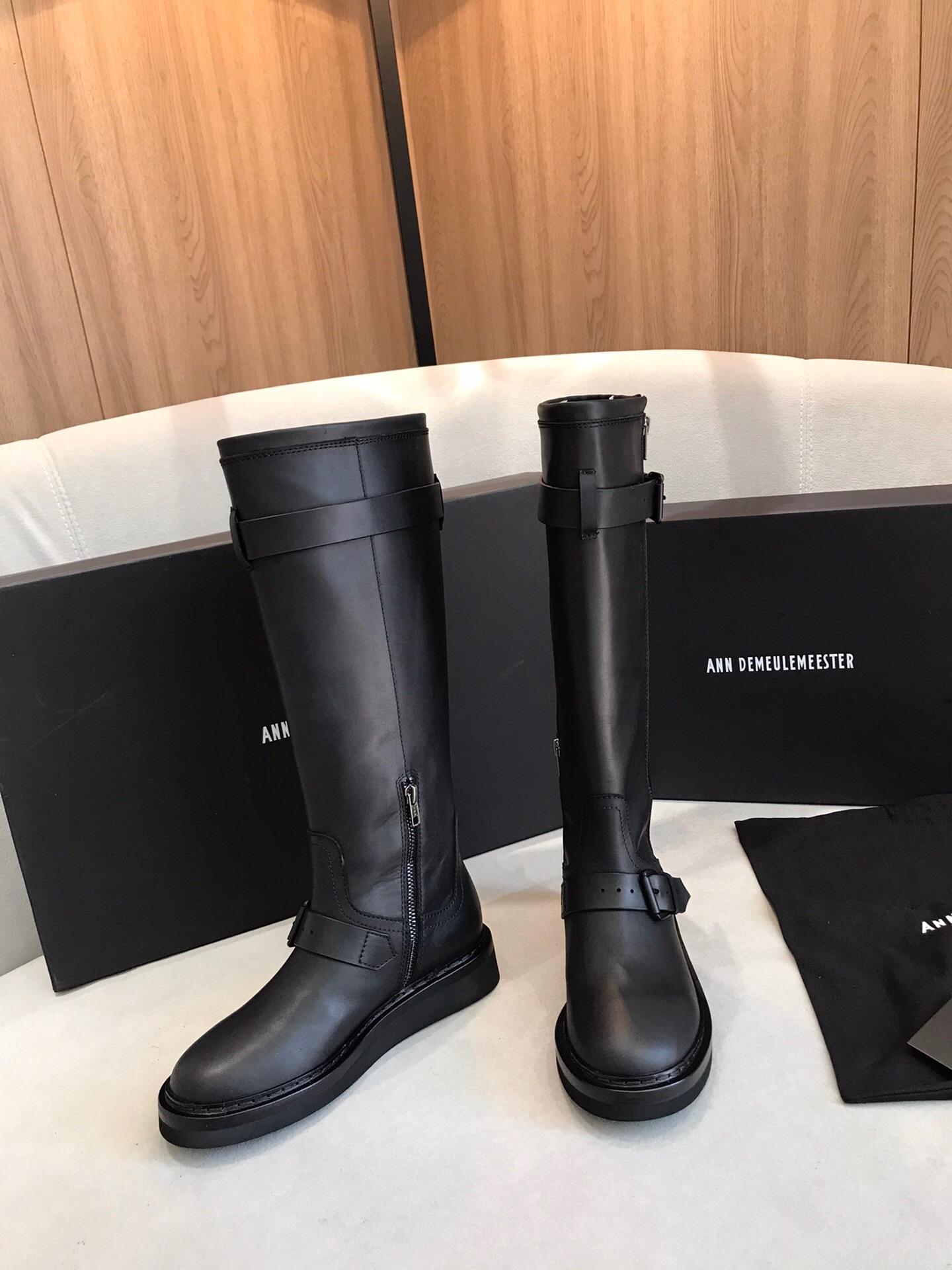 ANN DEMEULEMEESTER Leather boots Ann Demeulemeester Riding Boots Ankle