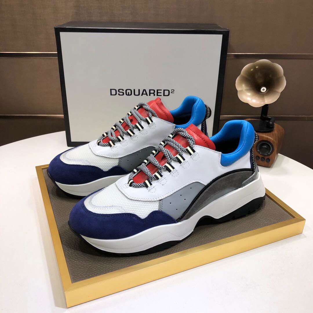 Cheap Dsquared Sneakers for men Dsquared2 men's shoes Dsquared2 sneakers men (China Trading