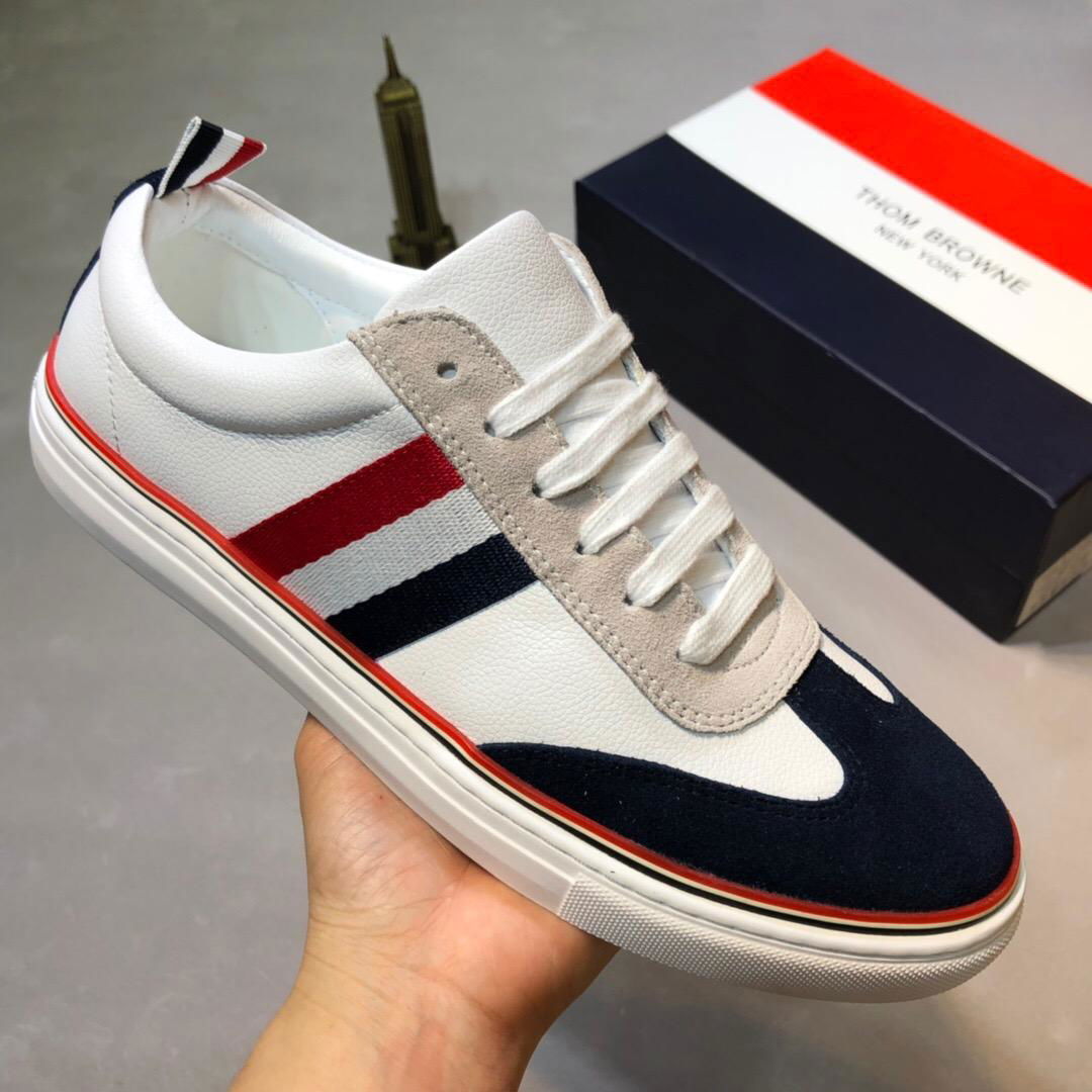 Wholesale Thom Browne Sneakers Cheap Thom Browne Mens Board Sneakers Shoes mens 2