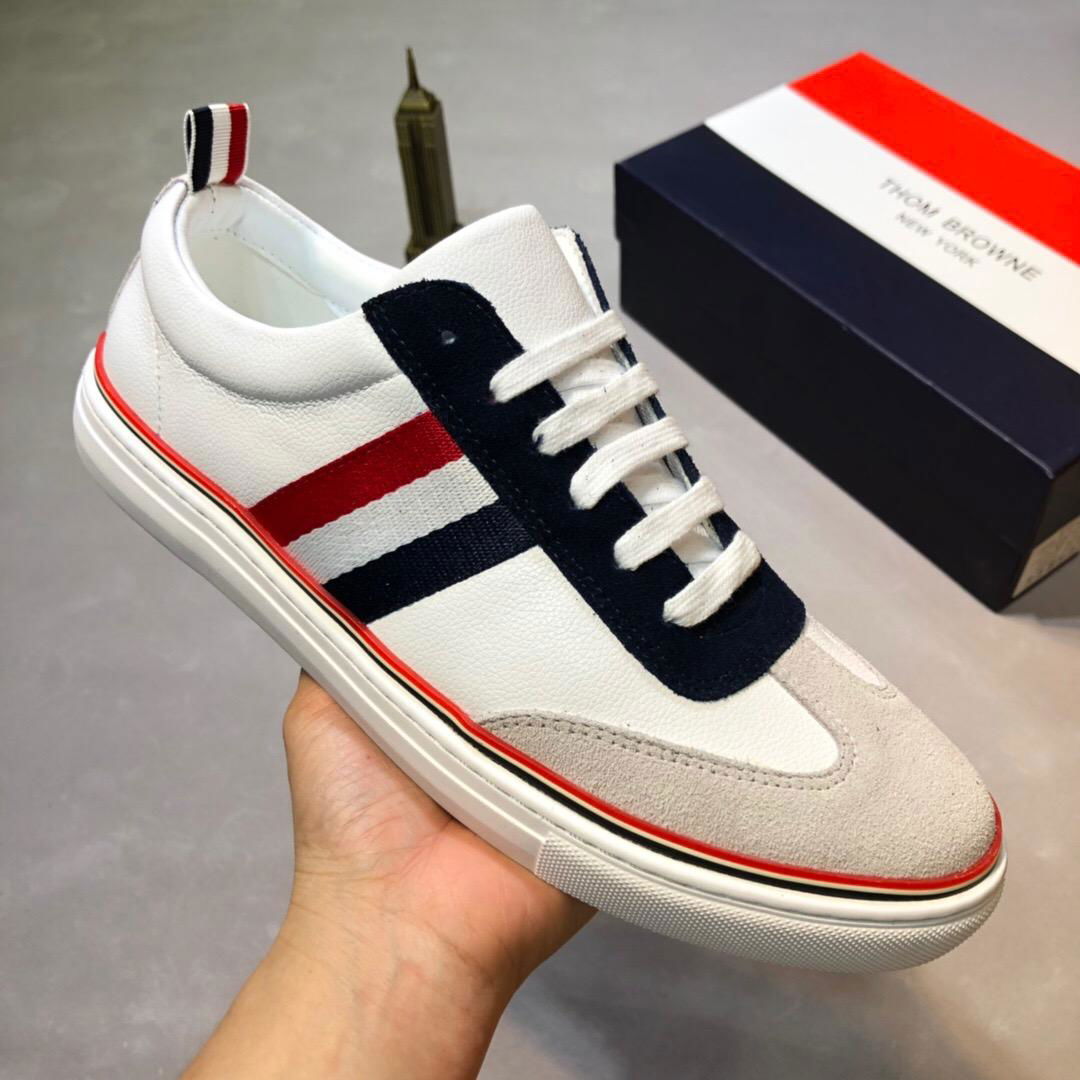 Wholesale Thom Browne Sneakers Cheap Thom Browne Mens Board Sneakers Shoes mens 3