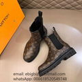 Cheap Louis Vuitton men Boots Louis Vuitton Mens Leather Ankle Boots new 2021