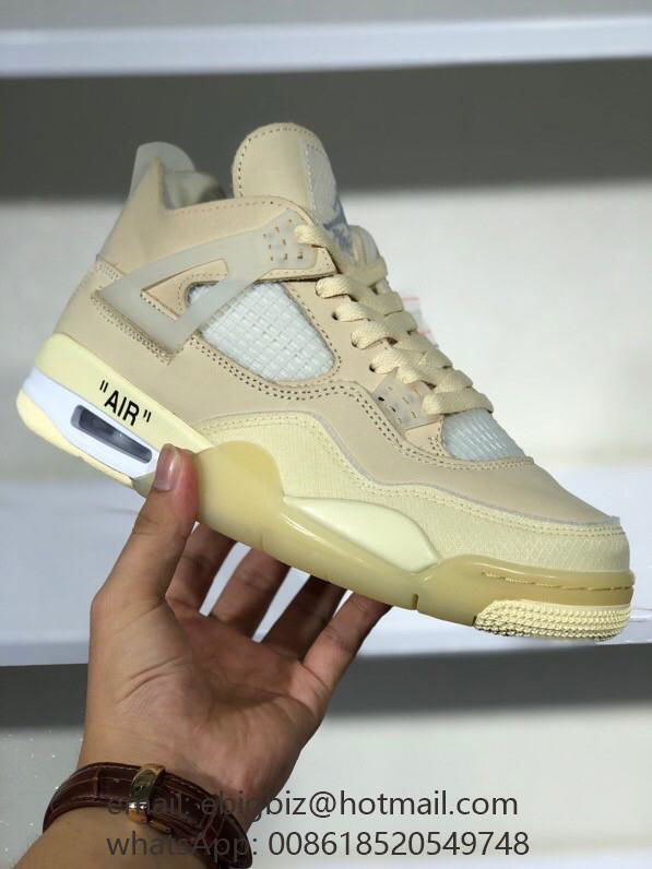 Off White Air Jordan 4 sneakers for men off-white x air jordan 4 shoes for men   2