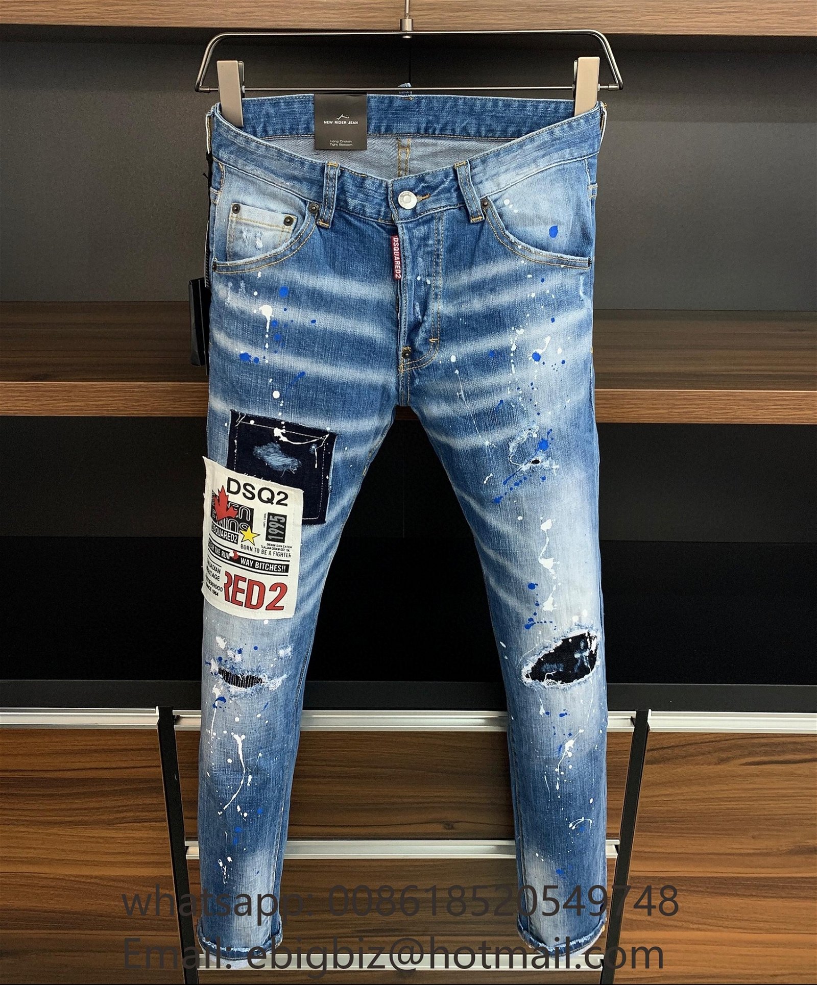 Wholesale Dsquared2 jeans men Cheap DSQUARED Jeans Slim for men Dsquared2  jeans (China Trading Company) - Overcoat - Apparel & Fashion