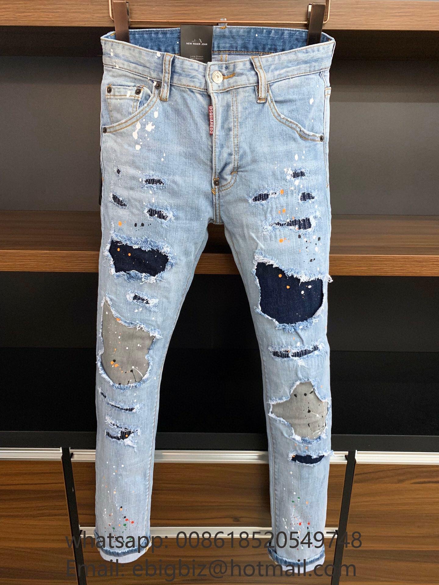 Tegne forsikring Føde hjemmelevering Wholesale Dsquared2 jeans men Cheap DSQUARED Jeans Slim for men Dsquared2  jeans (China Trading Company) - Overcoat - Apparel & Fashion