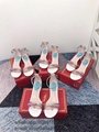 Cheap Rene Caovilla Crystal-strap Satin Mules Discount Rene Caovilla Women Shoes 4