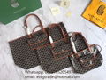 Cheap GOYARD Saint Louis Coated Canvas Tote Bags Wholesale Goyard handbags Price