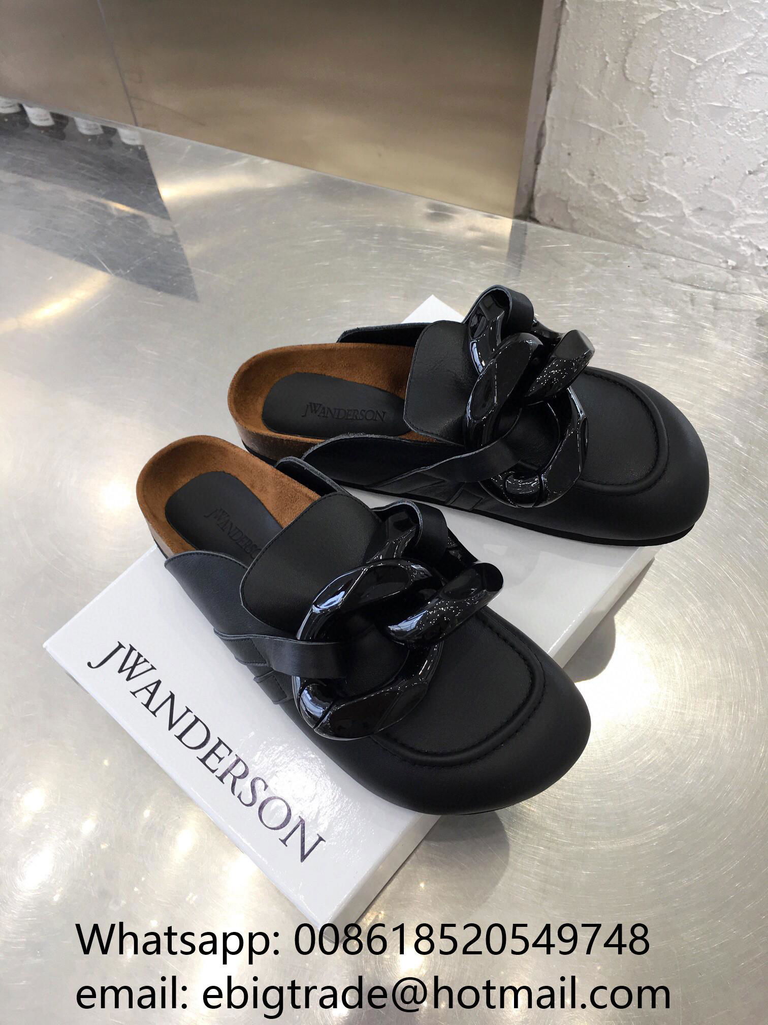 Cheap JW Anderson Chain Loafers Mules discount JW Anderson women shoes ...