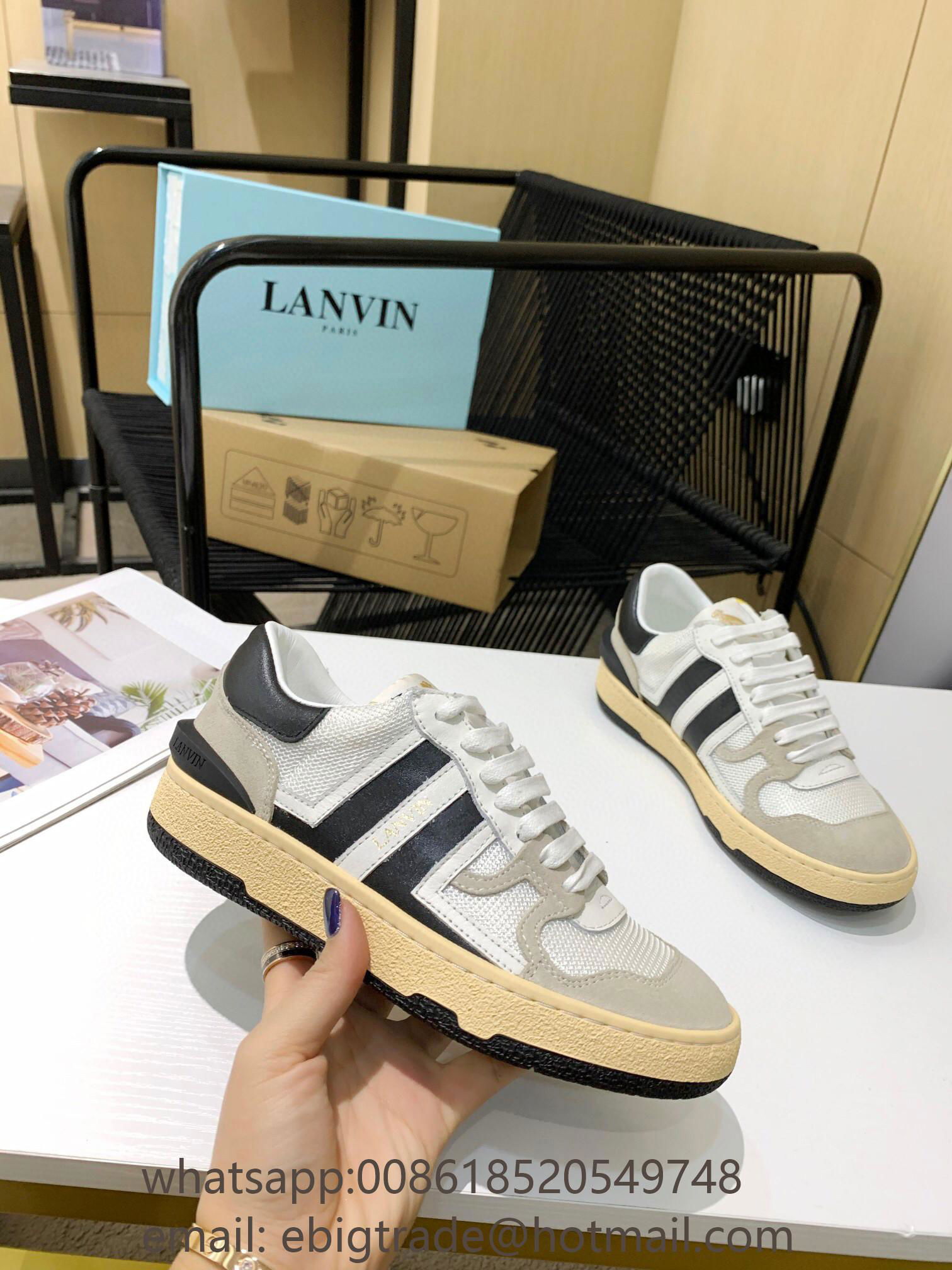 Whoelsael Lanvin Sneakers Runners men Cheap Lanvin Sneakers women Lanvin Shoes 5