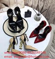 Saint Laurent Cassandra High Heel Sandals Saint Laurent Tribute Sandals heels