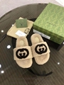 Cheap Gucci fur Mules men discount Gucci fur Slippers Gucci Fur Slides women 