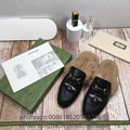 Wholesale Gucci Fur loafers Cheap gucci Fur Slides discount Gucci Mules men