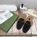 Wholesale Gucci Fur loafers Cheap gucci Fur Slides discount Gucci Mules men