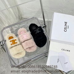 Cheap        Furry Slides Sandals        fur Slides        Wool Slippers Price