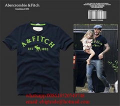 Wholesale Men's Abercrombie & Fitch t shirts Cheap Abercrombie & Fitch AF men's