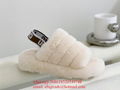 Cheap     Slippers Wholesale     Warm Fluffy Faux Fur Slippers Slides Sandals 5