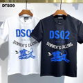 Wholesale Dsquared2 men's t shirts Cheap Dsquared2 ICON UNISEX Slim Fit T-Shirts