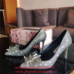            Bridal Pumps shoes Cheap            Crystal Wedding Shoes Pumps 