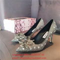 Jimmy Choo Bridal Pumps shoes Cheap Jimmy Choo Crystal Wedding Shoes Pumps 