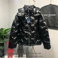 Louis Vuitton Monogram Bomber Jacket Coat Cheap Louis Vuitton Men's Down jackets