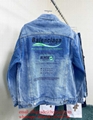 Balenciaga denim jacket Cheap Balenciaga Jackets men's balenciaga blazer women