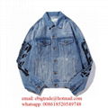 Wholeasle Off-White Denim Jacket men