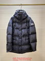 BURBERRY MEN BLACK PUFFER DOWN JACKET