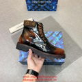 Louis Vuitton OBERKAMPF LEATHER BOOTS