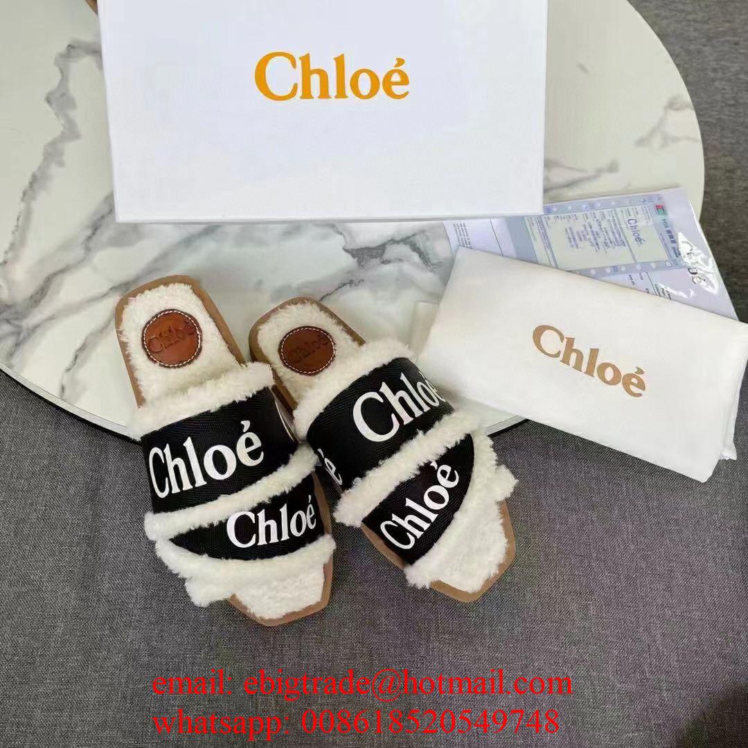 Chloe Woody flats