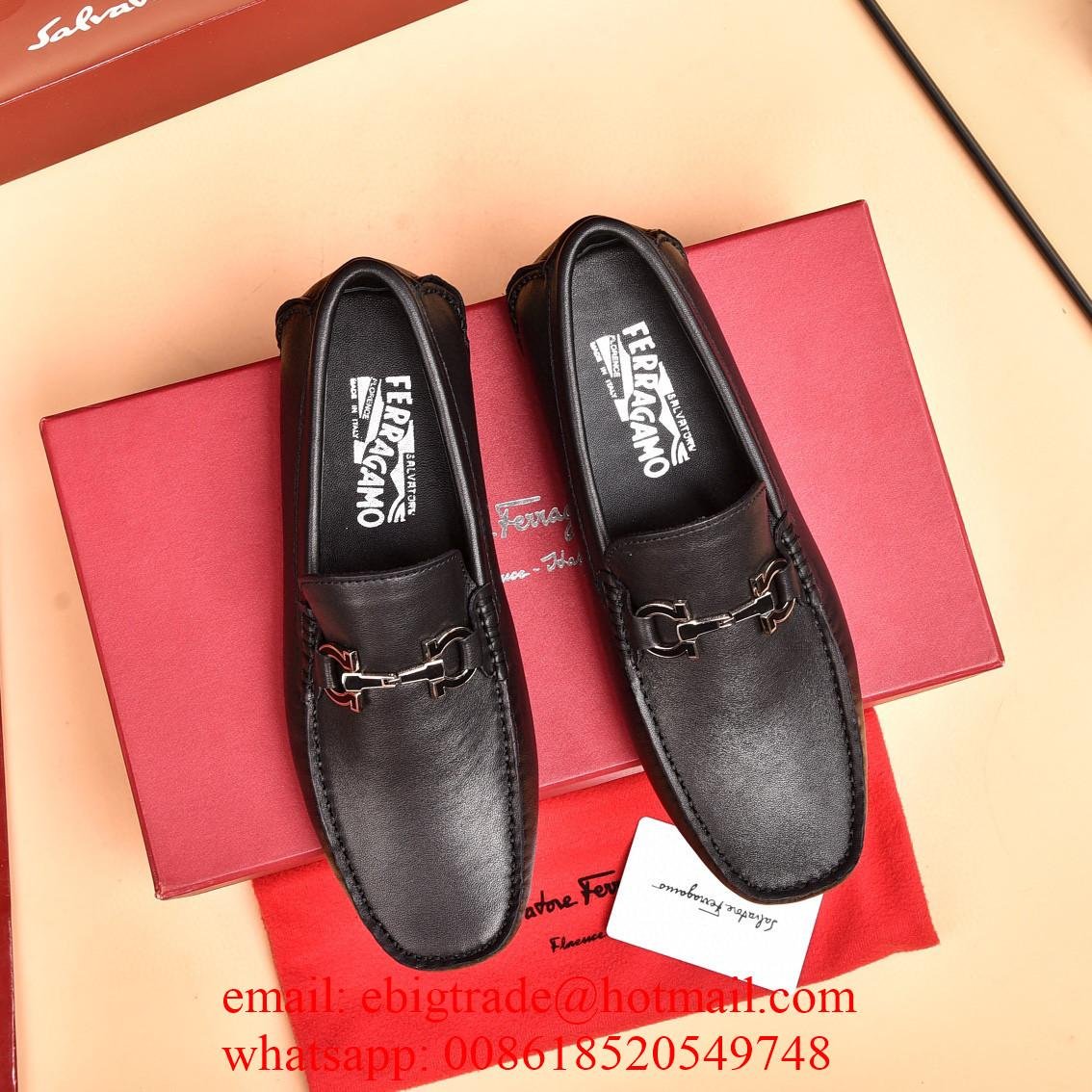 Wholesaler Salvatore           men Shoes Cheap           Loafers leather Shoes 2