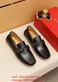 Wholesaler Salvatore Ferragamo men Shoes Cheap Ferragamo Loafers leather Shoes