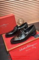 Wholesaler Salvatore Ferragamo Dress Shoes Men Ferragamo Leather shoes Price