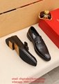 Wholesaler Salvatore Ferragamo Dress Shoes Men Ferragamo Leather shoes Price