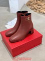 Salvatore Ferragamo Riding Boots Ferragamo Leather high Keen Boots Ankle Boots