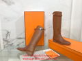 Hermes Leather Tall riding Boots Hermes Calfskin Jumping Boots Hermes Boots