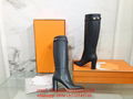 Hermes Leather Tall riding Boots Hermes Calfskin Jumping Boots Hermes Boots