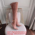 Cheap Balmain Suede Thigh Boots Balmain Women Thign Boots Balmain women shoes