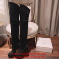 Cheap Casadei Blade Overknee Suede Thigh High Boots Casadei ankle boots Women 9