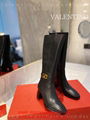 Cheap Valentino Garavani Rockstud Women's Leather Boots discount Valentino Boots