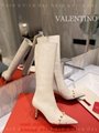 Cheap Valentino Garavani Rockstud Women's Leather Boots discount Valentino Boots