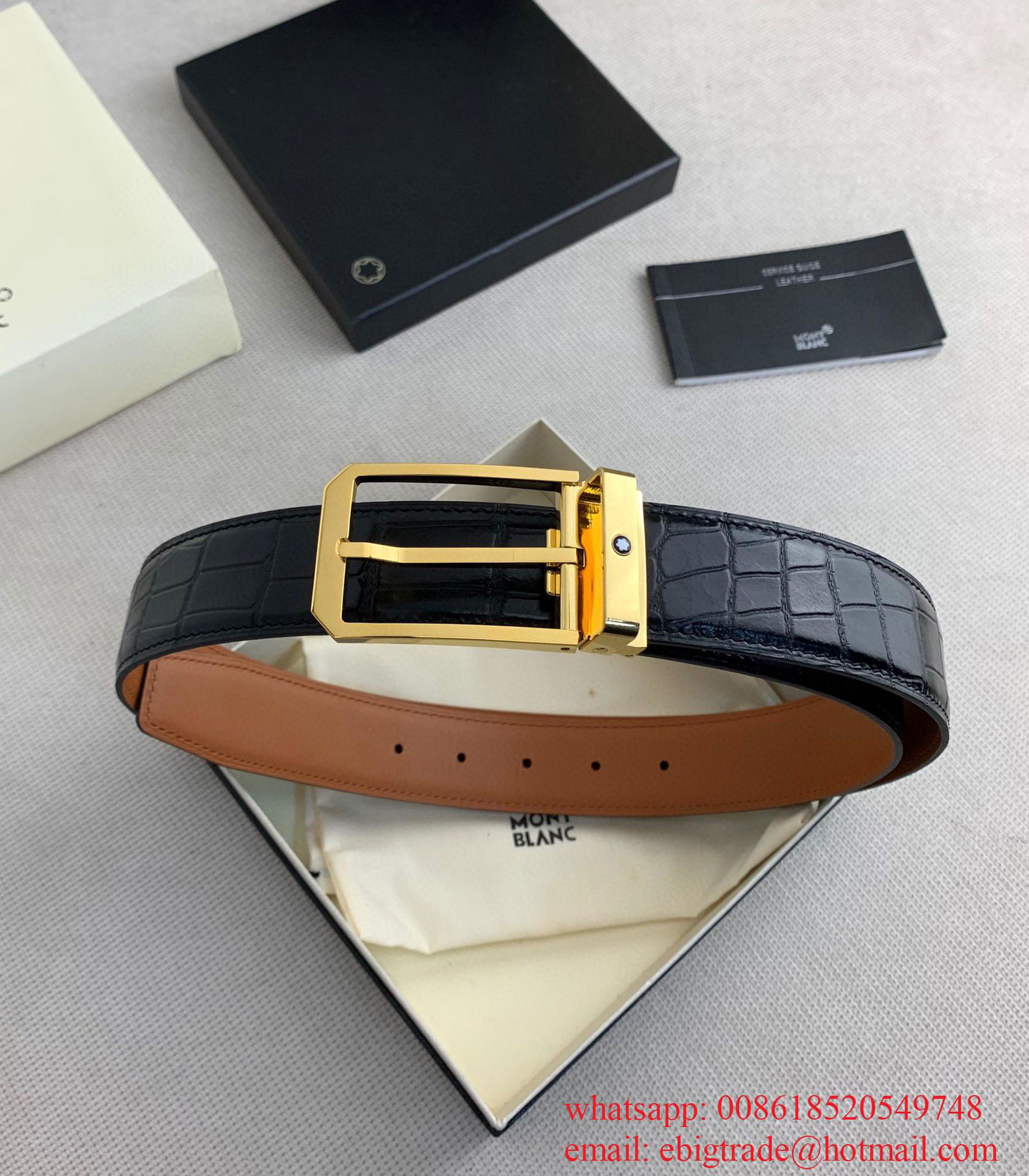 Men's Montblanc belt