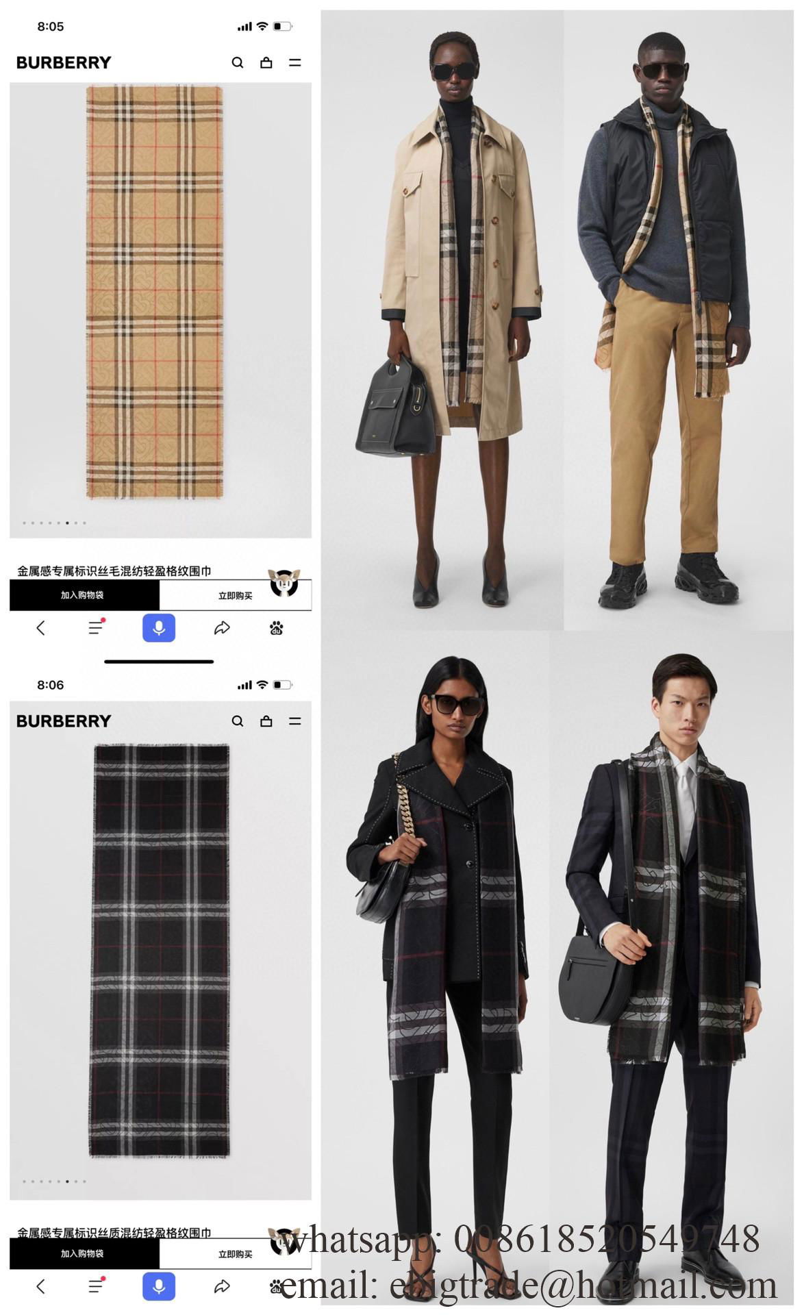 Men's burberry scarf