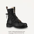 Women's Louis Vuitton Ankle boots Cheap Louis Vuitton leather boots shoes