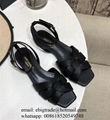 Cheap Saint Laurent Tribute Leather Sandals Flats Saint Laurent Leather Pumps