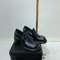Jil Sander Womens Leather Shoes Chunky Heels Cheap Jil Sander Womens Boots Price