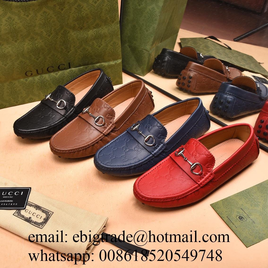 Wholesaler       leather shoes Men's       Horsebit loafers       Driving Shoes 4