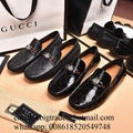 Wholesaler Gucci leather shoes Men's Gucci Horsebit loafers Gucci Driving Shoes