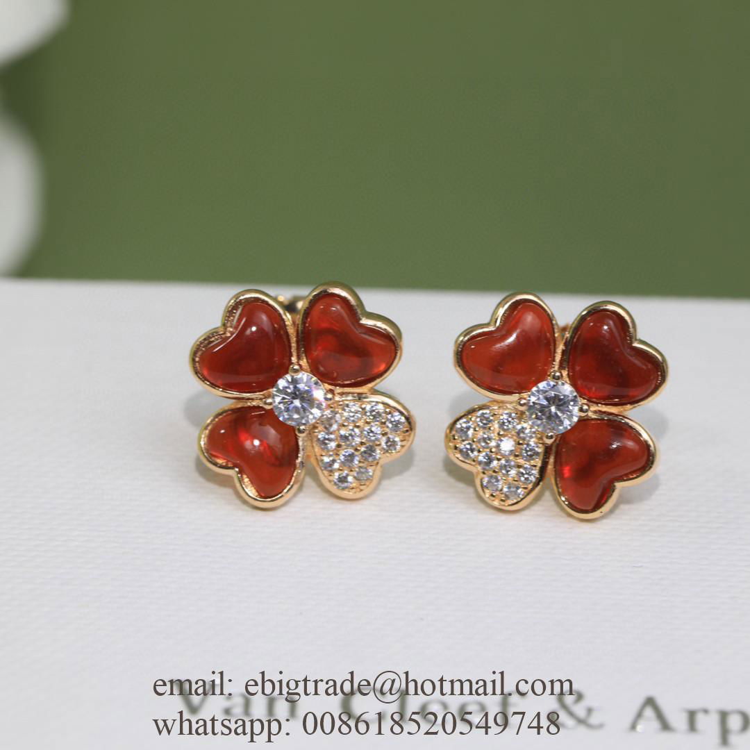 Van Cleef&Arpels Jewelry Cheap Van Cleef Arpels Necklace Pendant Rings Earrings 5