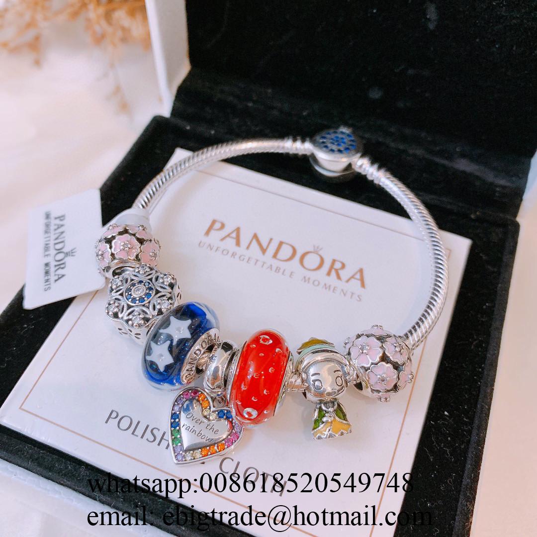 Wholesaler Pandora Chain Bracelets Pandora Bangles Pandora earrings Jewelry 2